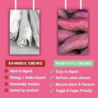 Pawtato Tubes Menta e Prezzemolo Vegan 90gr Benevo