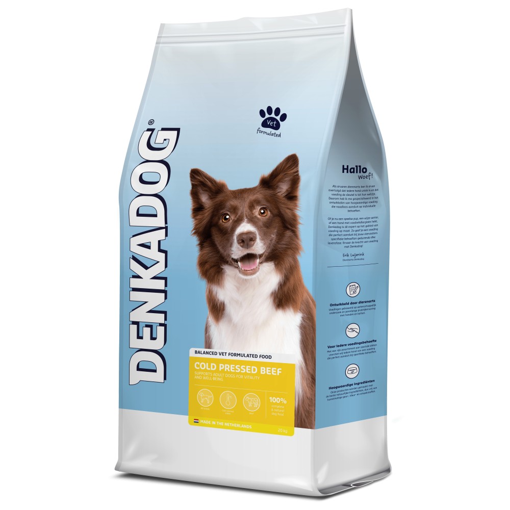 Denkadog 20 KG Beef Pressed Mantenimento
