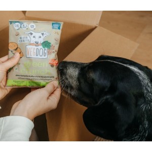 VEGDOG 100gr Green Crunch Dog