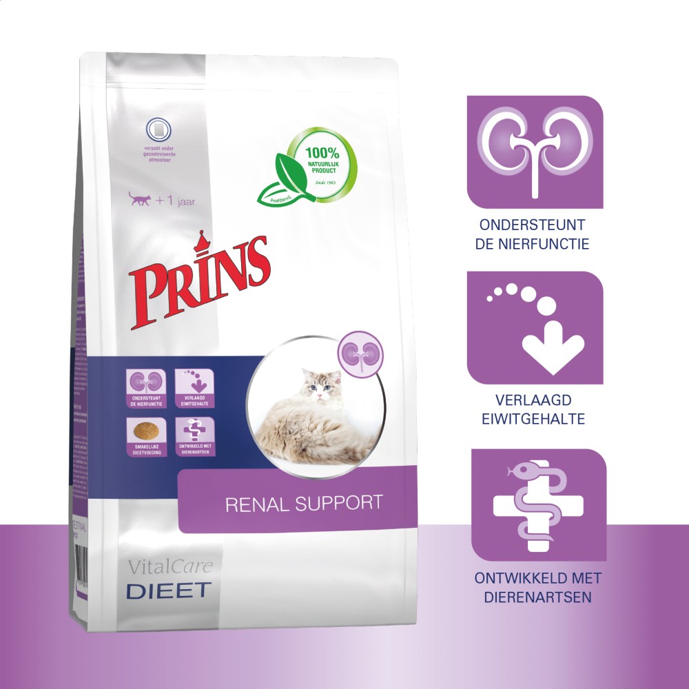 Prins Crocchette 5 kg Renal-Epatic Support per gatti