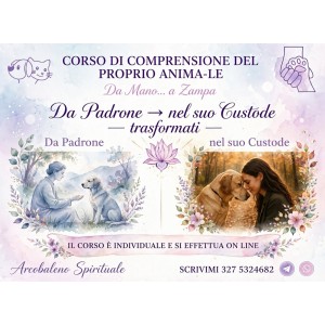 Corso da Padrone a Custode del tuo Anima-le