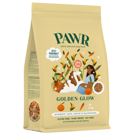 Pawr Vegan 750 gr Liofilizzato Golden Glow *Gluten & Soia Free*