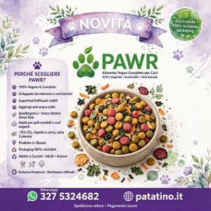 Pawr Vegan 750 gr Liofilizzato Golden Glow *Gluten & Soia Free*