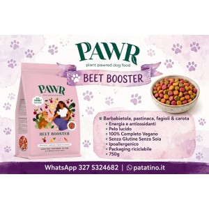 copy of Pawr Vegan 750 gr Beat Booster *Gluten & Soia Free*