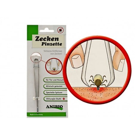 Anibio Tic-Clip medaglietta antiparassitaria per cani e gatti