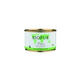 Biopur umido Biologico e Vegan per cani e gatti (complementare): Riso Carote 400 gr