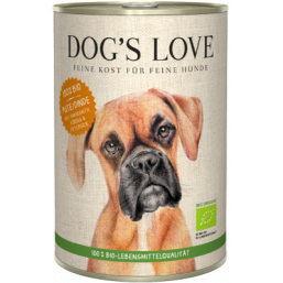 dog's love umido tacchino biologico cane