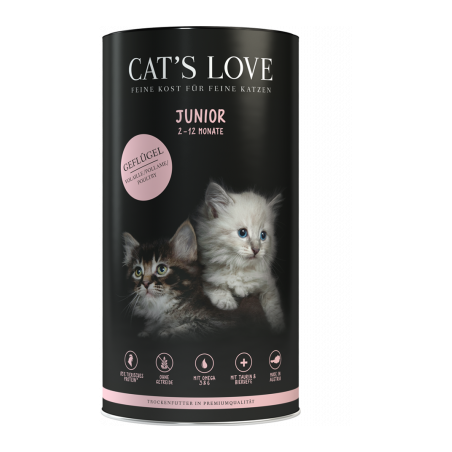 cat's love crocchette biologiche cuccioli gatto