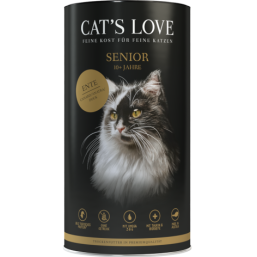 cat's love crocchette senior cat gatto