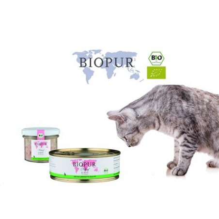 Biopur 6x100 gr  Intollerenza/Allergie Alimentari per gatto Gluten free