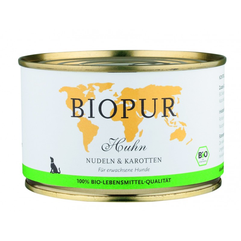 BioPur Cane Pollo riso e carote NO GLUTINE