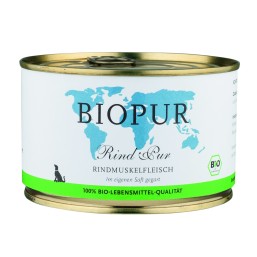 biopur umido biologico manzo riso carote cane