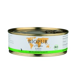 biopur umido pollo e riso biologico gatto