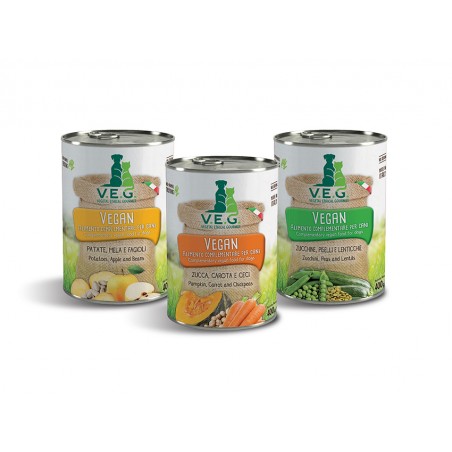 V.E.G. 400gr Vegetal Ethical Gourmet Zucca Carote Ceci