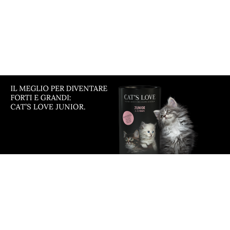 Cat's Love Crocchette Cuccioli Kitten al Pollo 400 gr Gluten Free