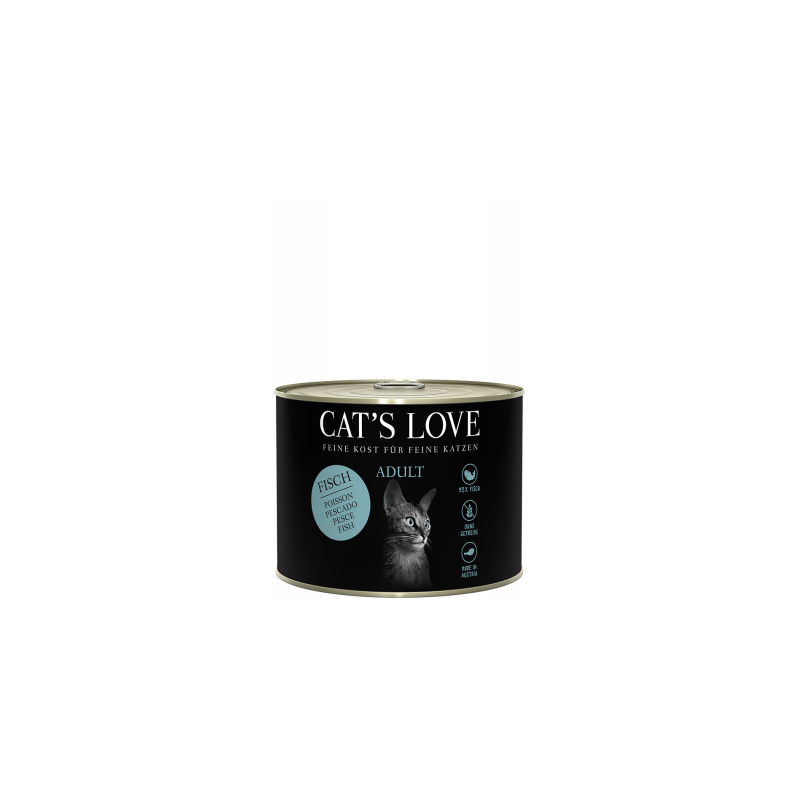 Cat's Love 200gr Pesce di Acqua Dolce Gluten Free Adulti - Sterilizzati
