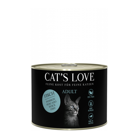 Cat's Love 200gr Pesce di Acqua Dolce Gluten Free Adulti - Sterilizzati