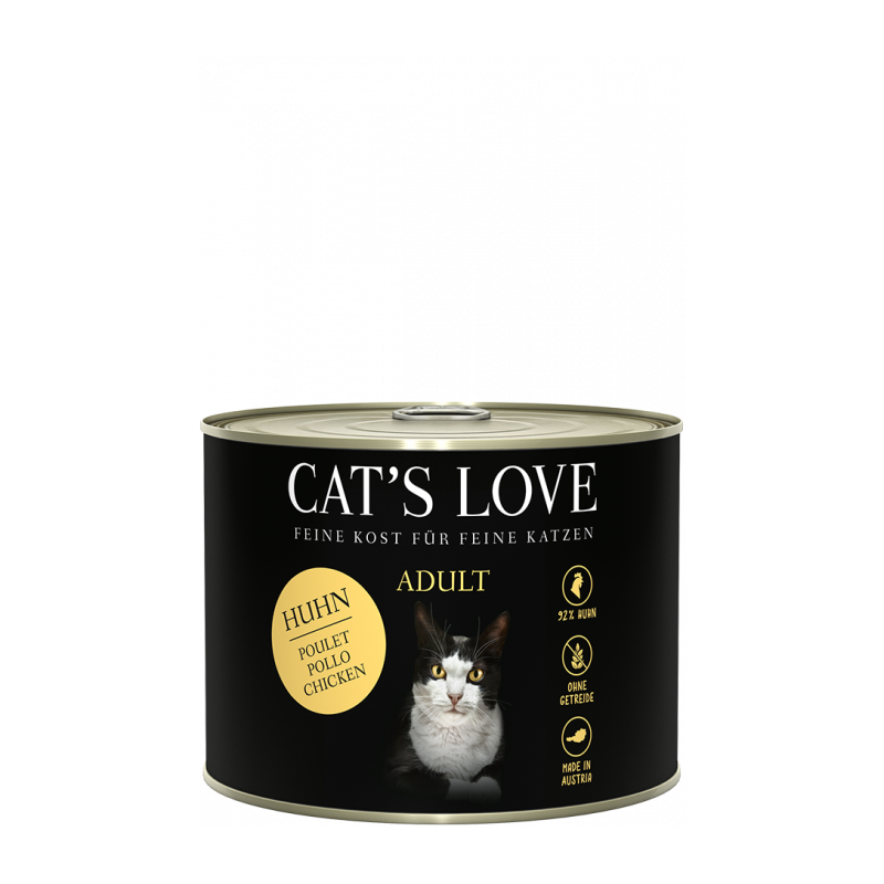 Cat's Love 200gr al Pollo in gelatina naturale con ortica Gluten Free