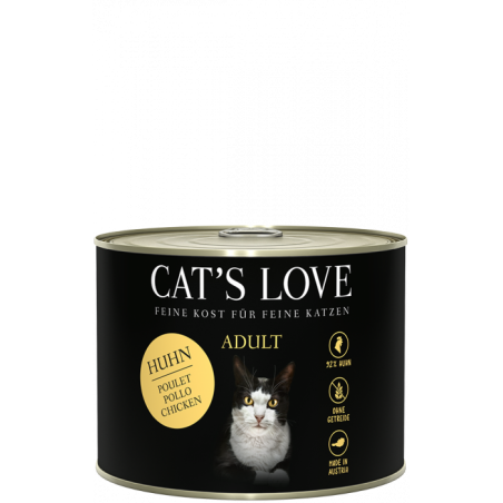 Cat's Love 200gr al Pollo in gelatina naturale con ortica Gluten Free