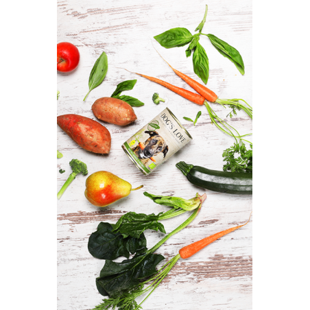 Dog's Love Green Biologico e Vegetale Gluten Free per cani 400 gr