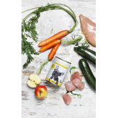 Dog's Love Cucciolo Umido Pollo con Verdure e Frutta Gluten Free per cani 400 gr