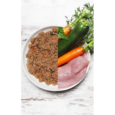 Dog's Love Organic Turkey with vegetables 200 gr