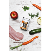 Dog's Love 800gr Tacchino Bio amaranto zucca prezzemolo Biologico Gluten Free