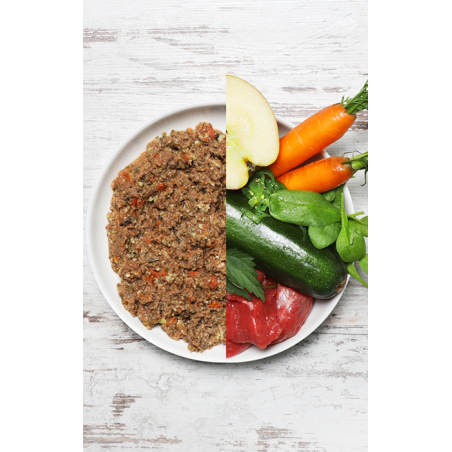 Dog's Love Umido 400gr Manzo mele, zucchine e spinaci Grain/Gluten Free per cani