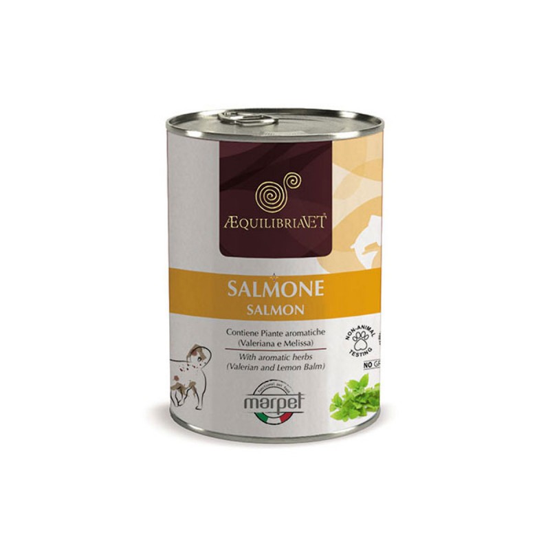 ÆQUILIBRIAVET SALMON - cane  400 gr