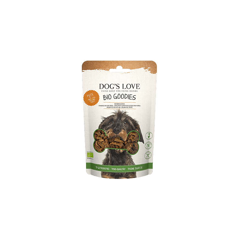 DOG'S LOVE BIO GOODIES TURKEY GRAIN FREE 150 GR