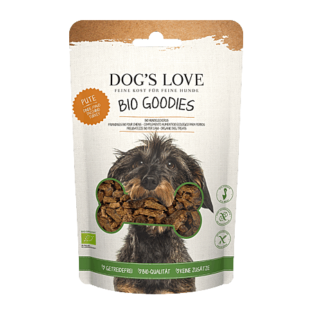 DOG'S LOVE BIO GOODIES TURKEY GRAIN FREE 150 GR
