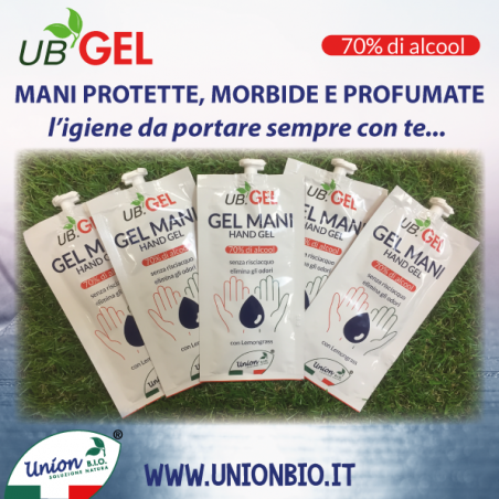 Union Bio UB GEL Igienizzante Mani Poket