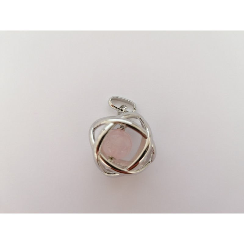 Ciondolo Genesa Quarzo Rosa