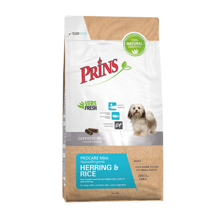 Prins ProCare Mini Herring & Rice Hypoallergenic 3 KG