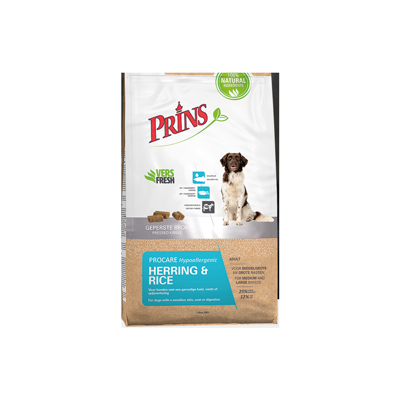 Prins ProCare Herring & Rice Hypoallergenic 3 KG