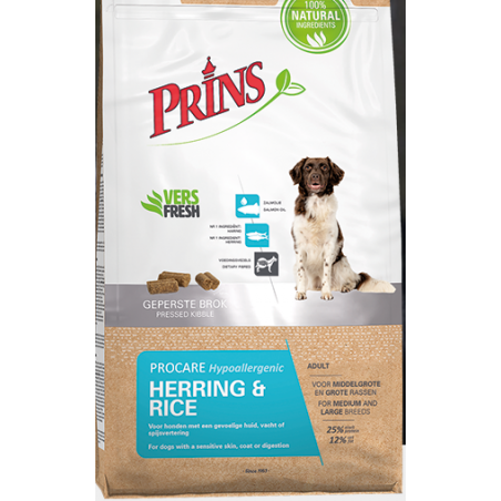 Prins ProCare Herring & Rice Hypoallergenic 3 KG