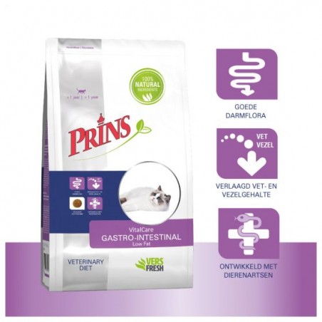 Prins GASTRO-INTESTINAL Low fat Cats