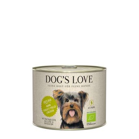 Dog's Love Organic Chicken  400 gr