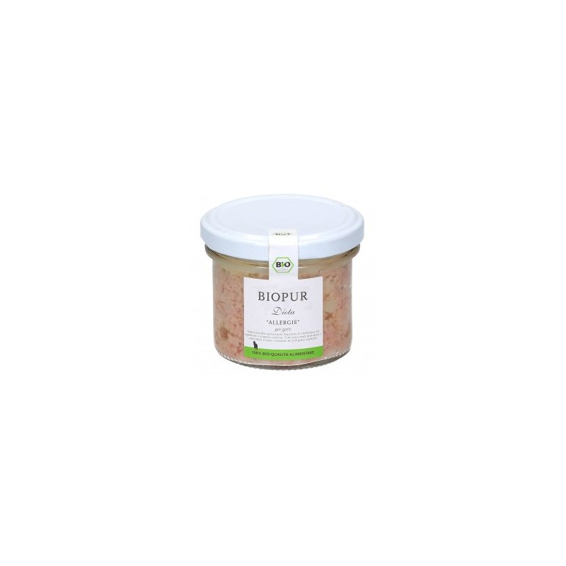 Biopur 6x100 gr  Intollerenza/Allergie Alimentari per gatto Gluten free