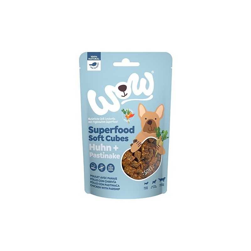 Dog Treats Superfood Soft Cubes Chicken 150 gr