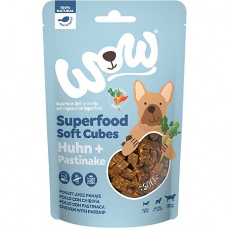 Wow Premietti Soft Cubes per cani 150 gr