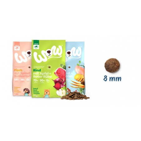 Wow 1 kg al manzo Mini Grain Free