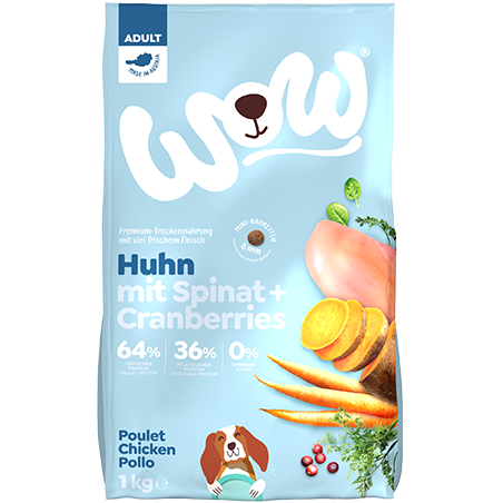 Wow 1 kg al pollo Mini Grain Free