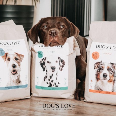 copy of Dog's Love Umido Vegetale per cani 400 gr