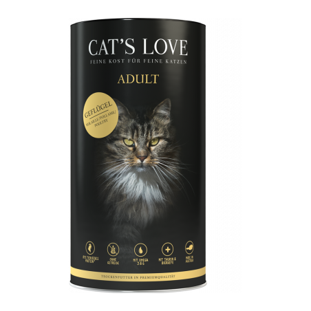 cat's love crocchette adult pollo tacchino gatto
