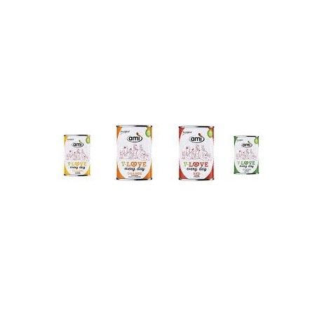 Amì Dog Yellow Umido Vegetale per cani  400 gr **SOIA FREE**