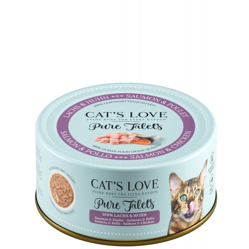 Pure Filets chicken fish cats wet food  100 gr