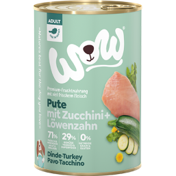 wow umido tacchino 400 gr