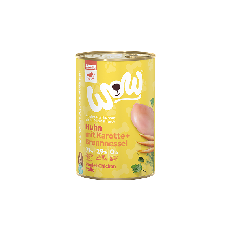 copy of Wow Adult Turkey with courgette150 gr