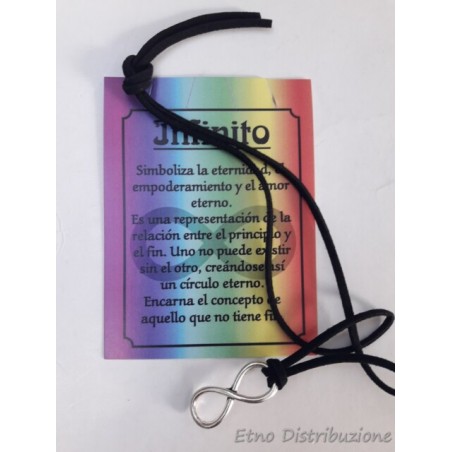 Collana con Amuleto simbolo Infinto - Nikel Free